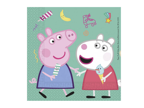 Peppa Pig Lunch Napkins - 33 cm - 20 pcs