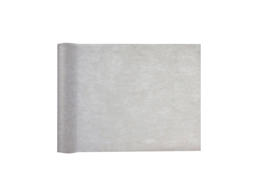 Plain non woven table runner grey