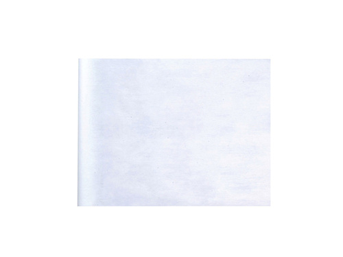 Plain non woven table runner white