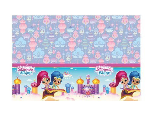 Plasic tablecover Shimmer & Shine - 120 x 180 cm - 1 pc