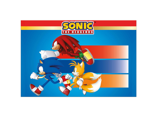 Plastic Tablecover Sonic - 120 x 180 cm - 1 pc