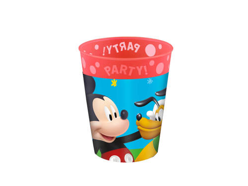 Plastic cup Myszka Mickey - 250 ml - 1 pcs