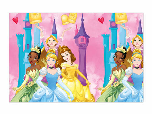 Plastic tablecover Princess - 120 x 180 cm - 1 pc