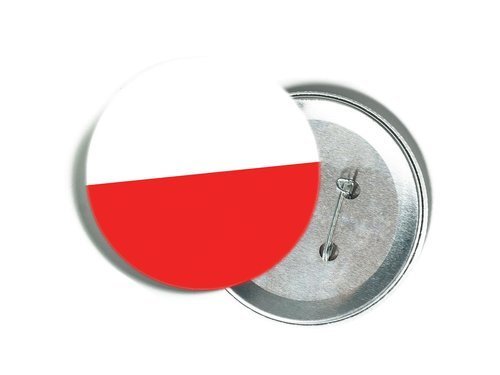 Polish Flag badge