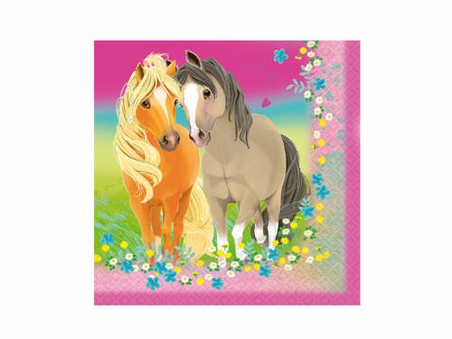 Pretty Pony Napkins - 33 cm - 20 pcs