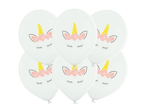 Pretty Unicorn Balloons - 12" - 50 pcs