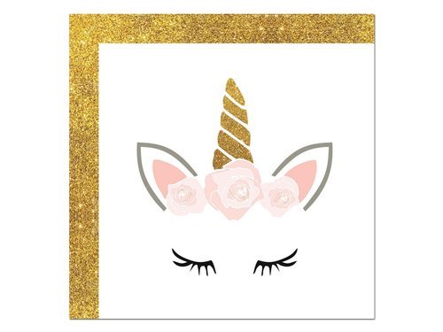 Pretty Unicorn Lunch Napkins - 33 cm - 20 pcs