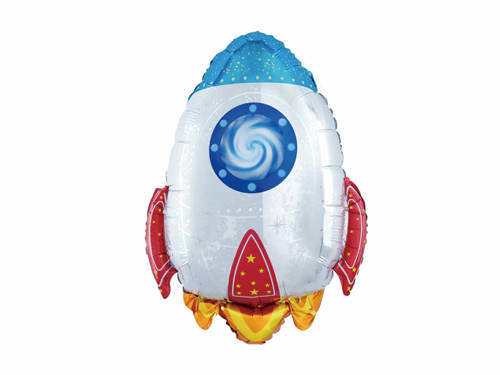 Rocket Foil Balloon - 75 cm  - 1 pc