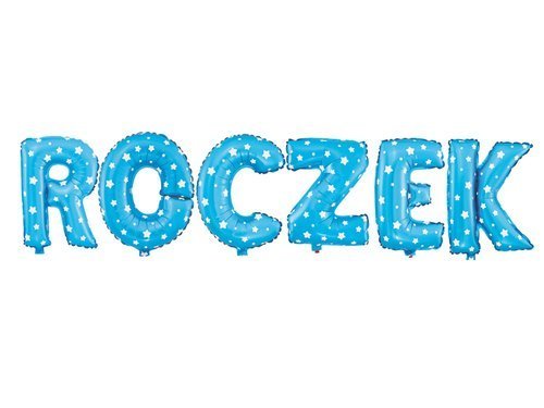 "Roczek" Blue Foil Balloon - 40 cm