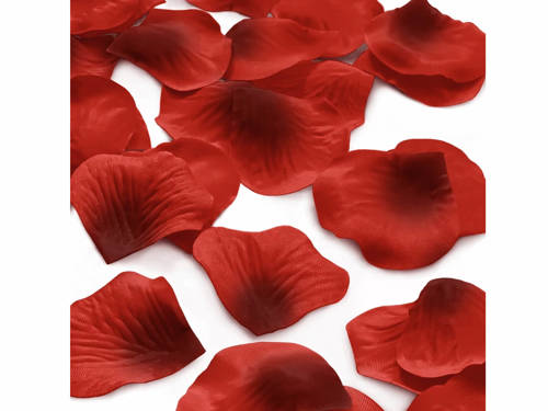 Rose petals, red, 100 pcs, 1 packet