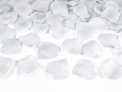 Rose petals, silver, 100 pcs, 1 packet