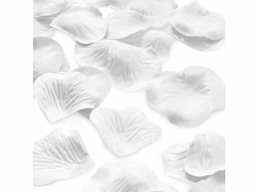 Rose petals, white, 100 pcs, 1 packet