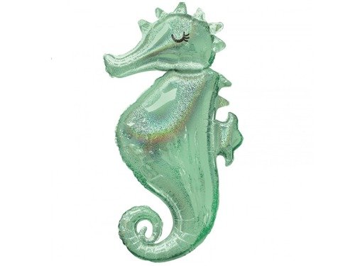 Seahorse Foil Balloon - 98 cm - 1 pc