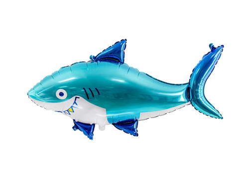 Shark foil balloon - 92 x 48 cm - 1 pc