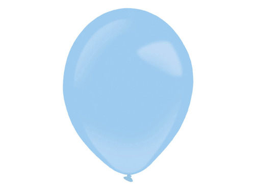 Sky blue pastel balloons - 11'' - 50 pcs.