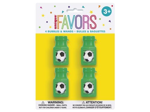 Soccer soap bubbles - 18 ml - 4 pcs.