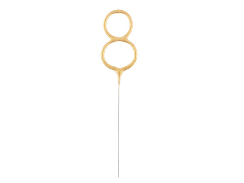 Sparkler number "8" - cm - 1 pc