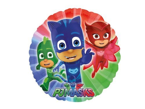 Standard "PJ Masks" Foil Balloon Round - 43 cm - 1 pc