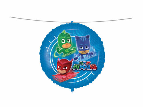 Standard "PJ Masks" Foil Balloon Round - 46 cm - 1 pc