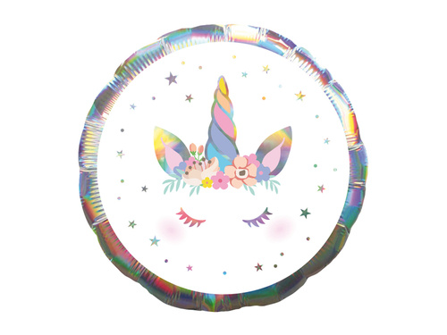 Standard Unicorn Foil Balloon - 43 cm - 1 pc