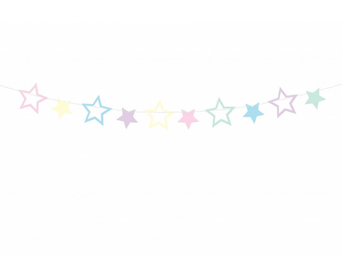 Stars garland - 2m - 1pc