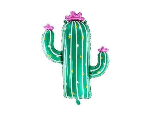 SuperShape Cactus Foil Balloon 60 x 82cm