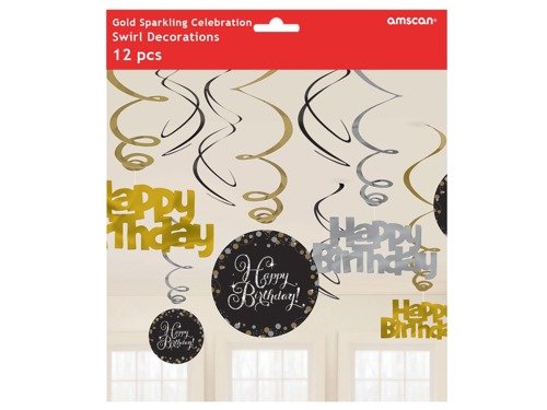 Swirls Decoration  - 12 pcs