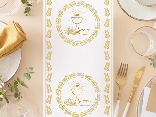 Table runner gold