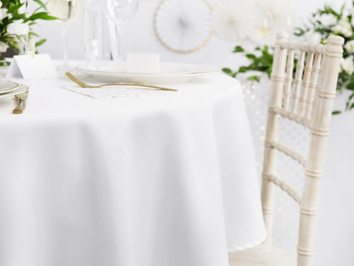 Tablecloth - white - 300cm