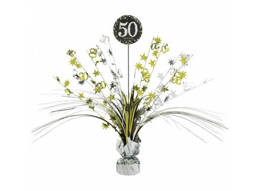 The Big 50 Cascade Centrepiece - 33 cm