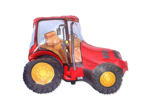 Tractor foil balloon - 73 x 95 cm - 1 pc