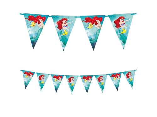 Triangle flag banner Ariel Curious - 1 pc