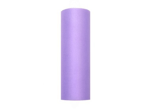 Tulle on roll 15 cm x 9 meters - violet - 1 pc