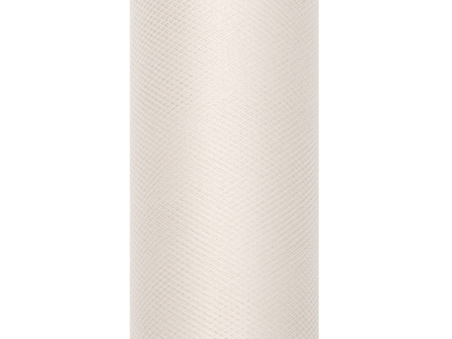 Tulle on roll 30 cm x 9 meters - cream - 1 pc