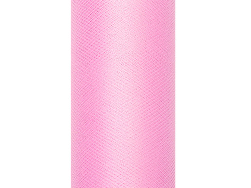 Tulle on roll 30 cm x 9 meters - light pink - 1 pc