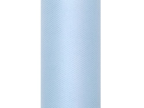 Tulle on roll 30 cm x 9 meters - sky-blue - 1 pc