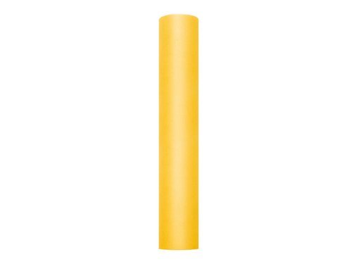 Tulle on roll 30 cm x 9 meters - yellow - 1 pc