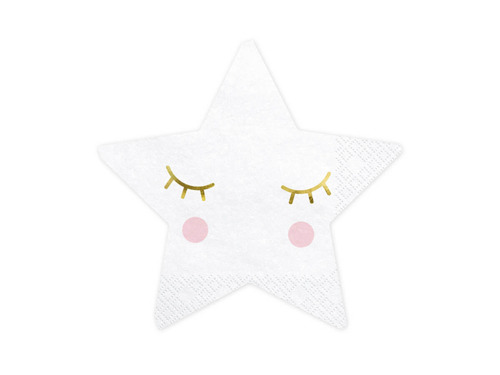 Twinkle Twinkle Little Star Beverage Napkins - 30 cm - 20 pcs