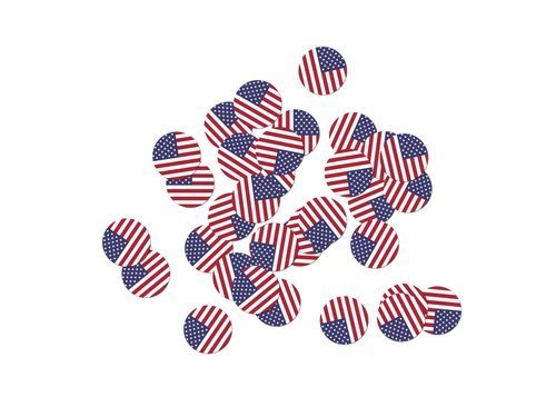 USA Flag Confetti - 36 pcs