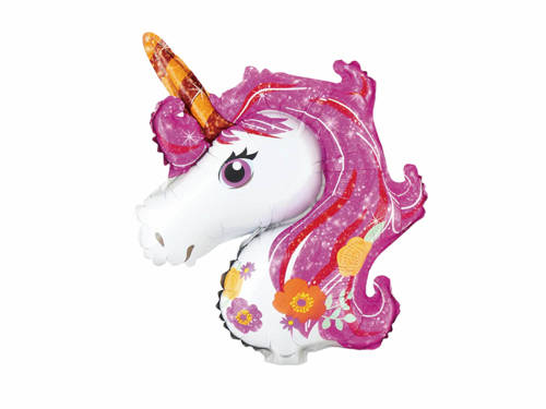 Unicorn Foil Balloon - 33 x 51 cm - 1 pc