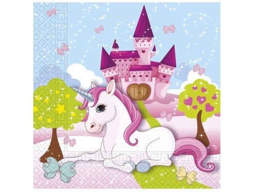 Unicorn Napkins - 33 cm - 20 pcs