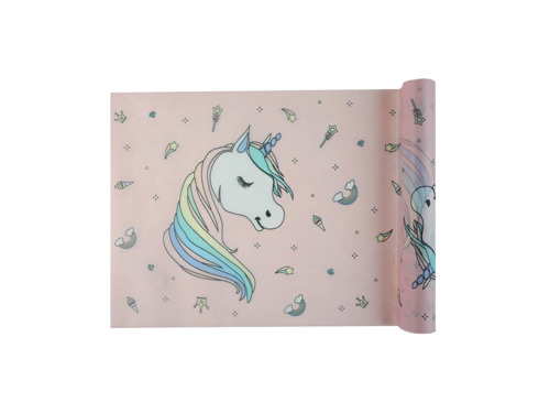 Unicorn birthday runner - 30 cm x 5 m - 1 pc.