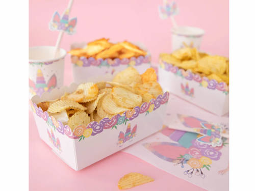 Unicorn chip boxes - 3 pcs.