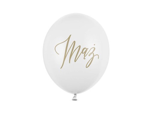 Wedding latex balloons - 30 cm - 50 pcs