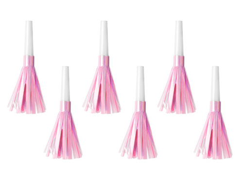 Whistles, pink - 6 pcs.