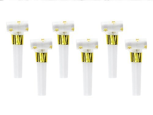 Whistles, white - 6 pcs.