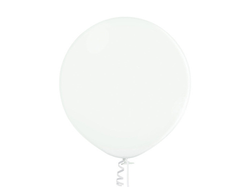 White pastel balloon - 36'' - 1 pc.