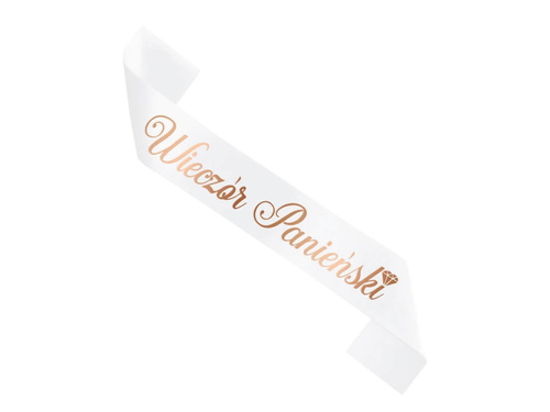 White sash with the inscription Ladies' Night Out - 1 pc.