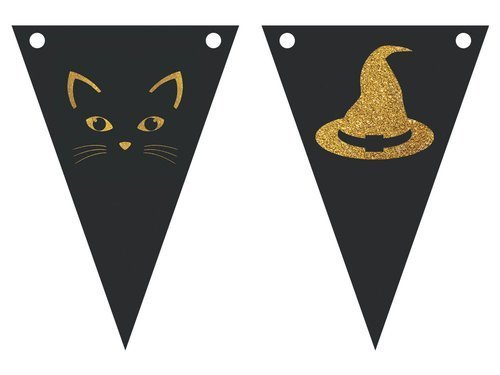 Witch and cat Banner - 500 cm - 1 pc