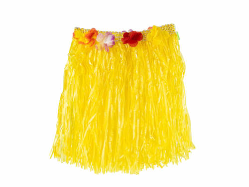 Yellow Hawaii Skirt - 40 cm - 1 pc